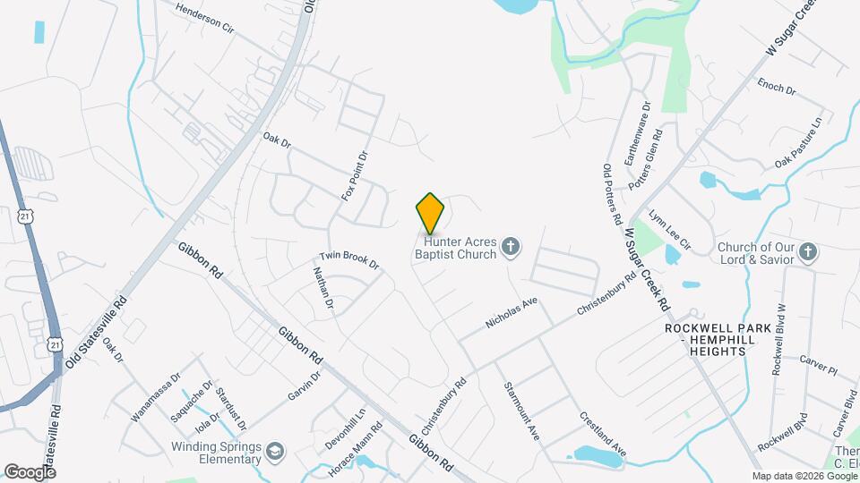 8229 Braids Bend Ct Map and Location Details