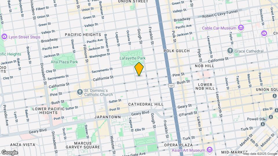 1880 Pine St Mapa y Detalles de la Ubicación