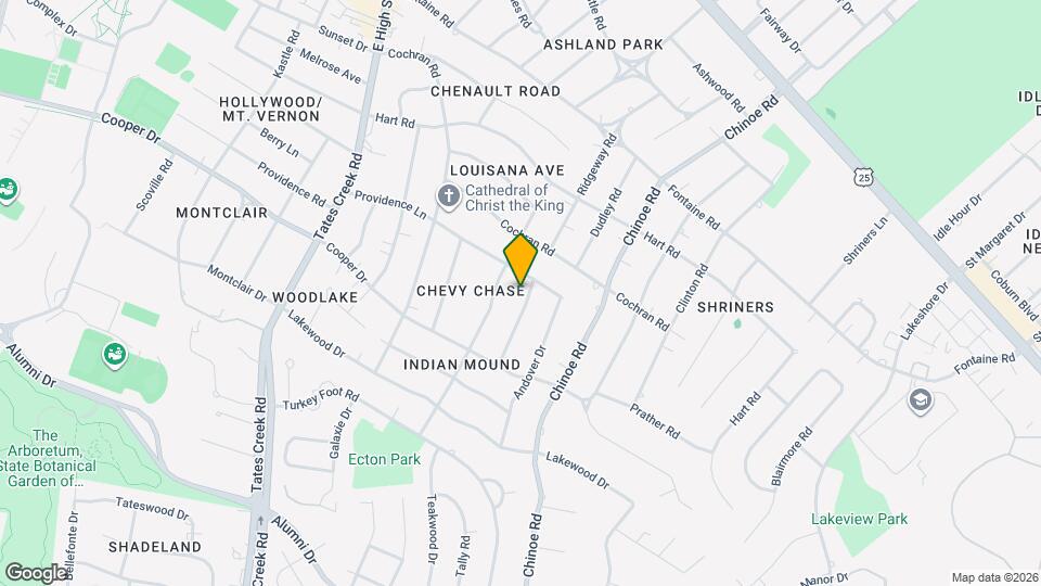 312 Garden Rd Map and Location Details