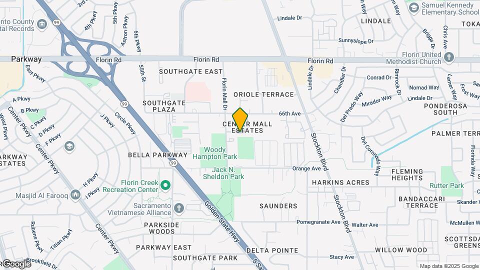 6120 Center Mall Way Map and Location Details