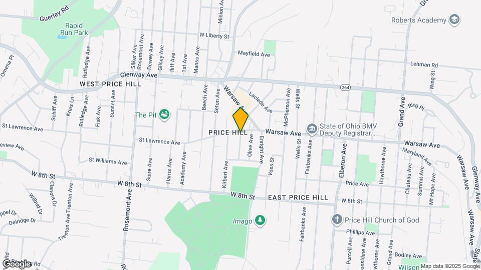 978 Oakland Ave Map and Location Details