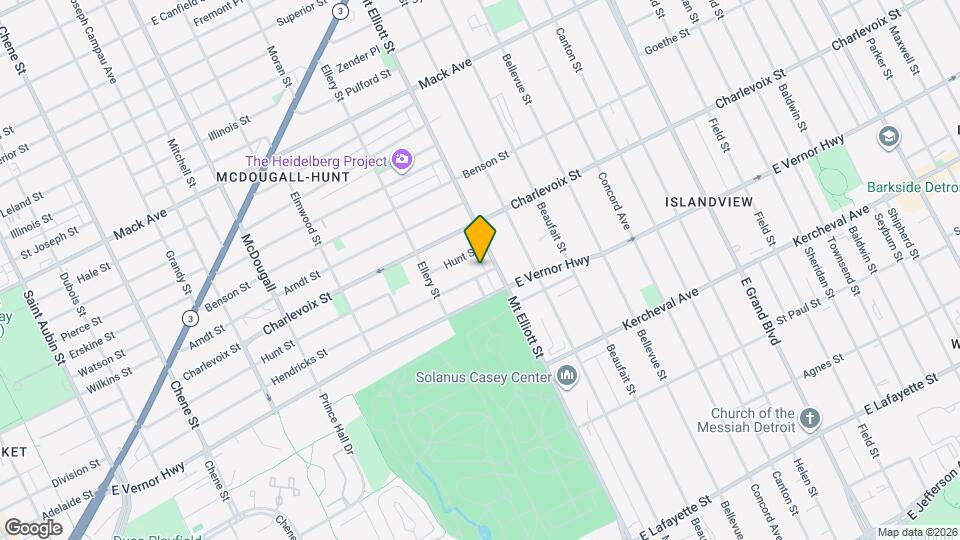 3715 Hendricks St Map and Location Details