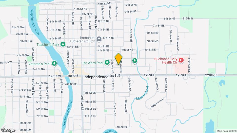 201 8th Ave NE Mapa y Detalles de la Ubicación