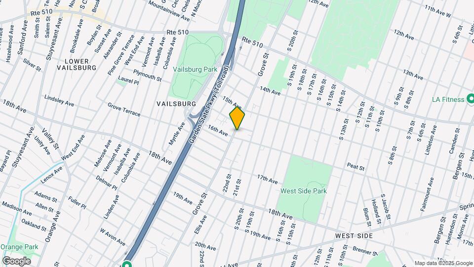 552 Grove St, Unit 1 Mapa y Detalles de la Ubicación