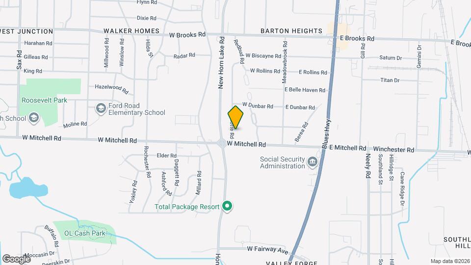 3388 Charlotte Rd Map and Location Details