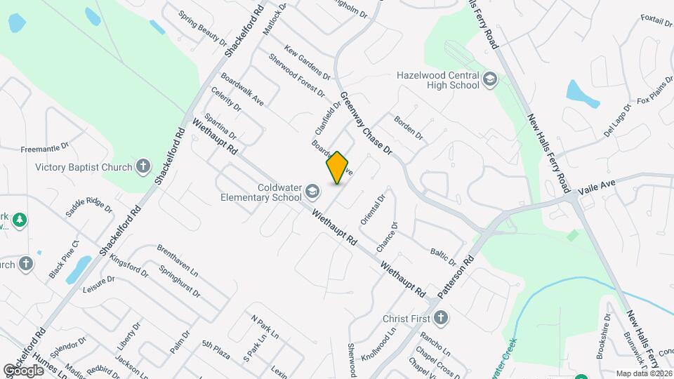 2825 Dividend Park Dr Map and Location Details