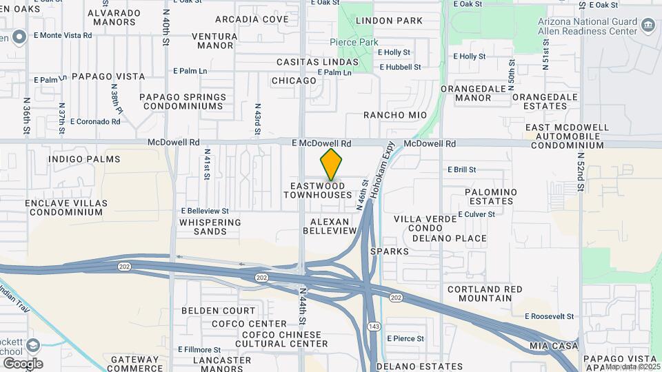 1379 N 44th St Map and Location Details