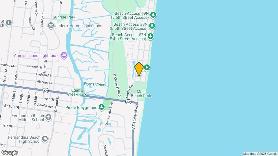 337 N Fletcher Ave Map and Location Details