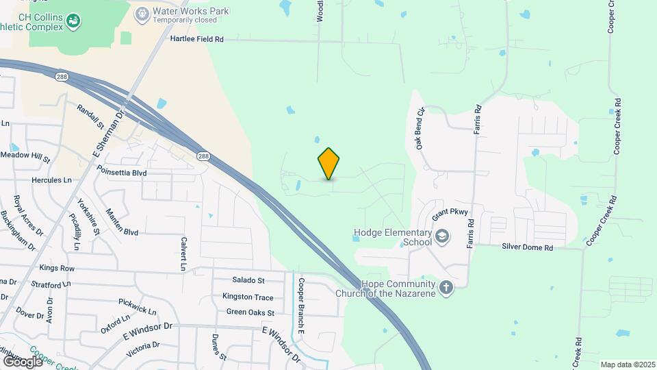 3505 Foxhound Ln Mapa y Detalles de la Ubicación