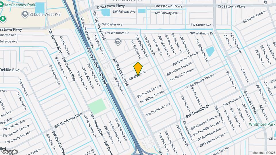 456 SW Molloy St Map and Location Details