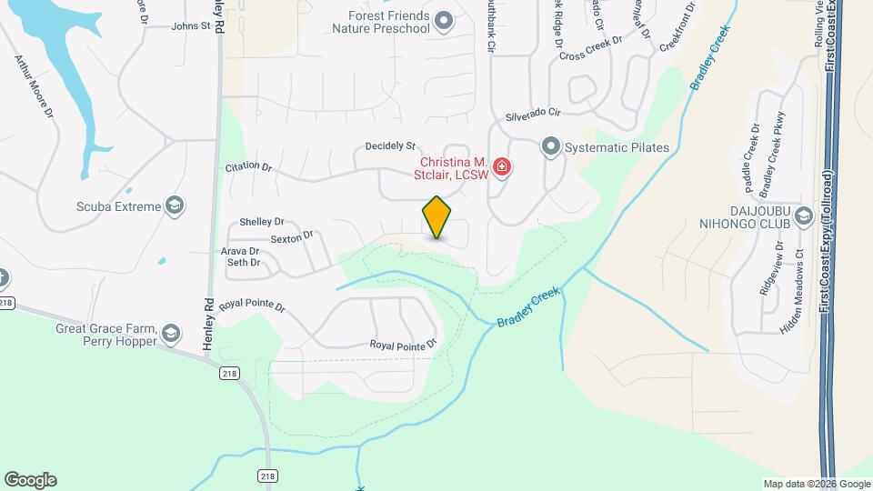 3668 Arava Dr Map and Location Details