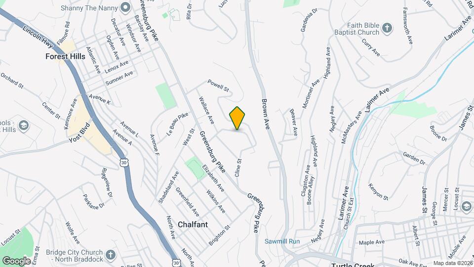 213 Ridge St Mapa y Detalles de la Ubicación