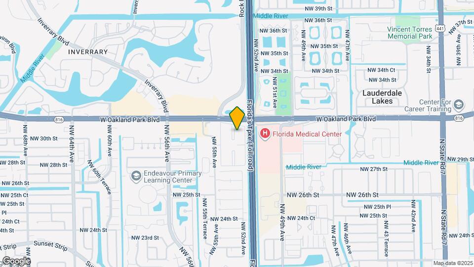 2942 NW 55th Ave Map and Location Details