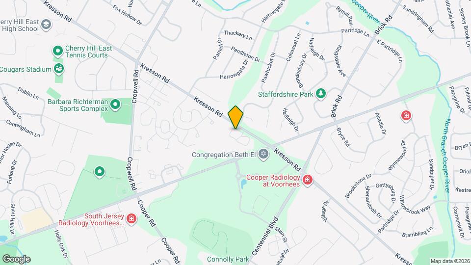 1812 Hickory Cir Map and Location Details