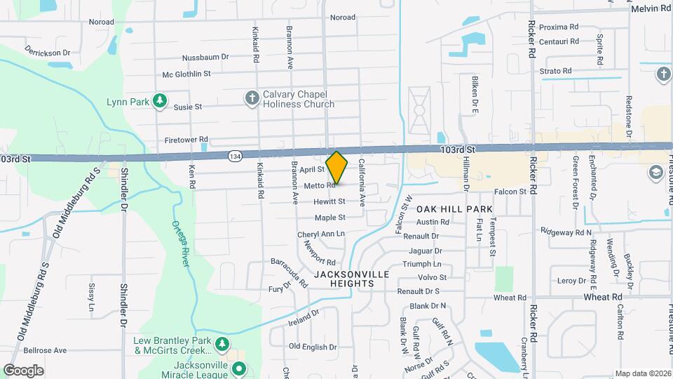 8162 Metto Rd Map and Location Details