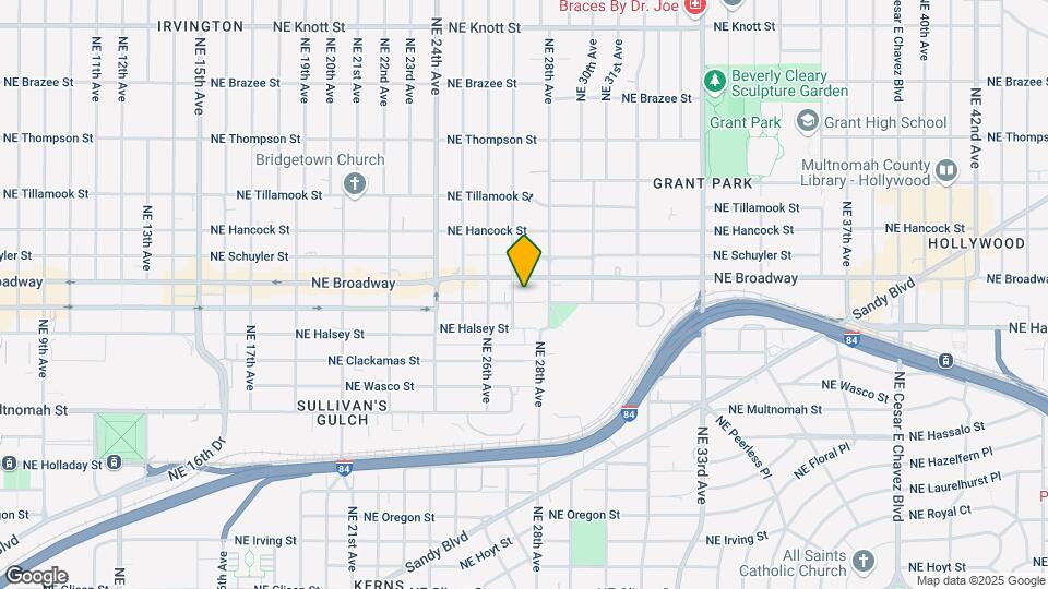2715 NE Weidler St Map and Location Details