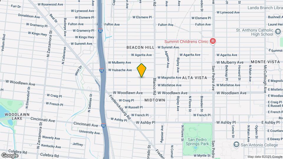 946 W Magnolia Ave Map and Location Details