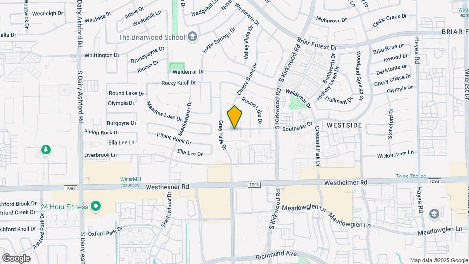 2303 Cherry Bend Dr Mapa y Detalles de la Ubicación