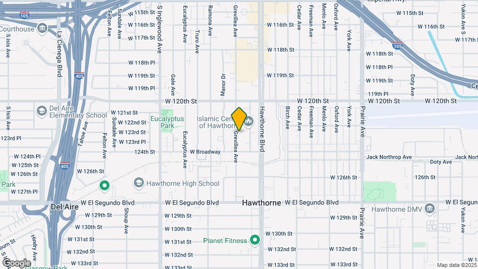 12228 Grevillea Ave Map and Location Details
