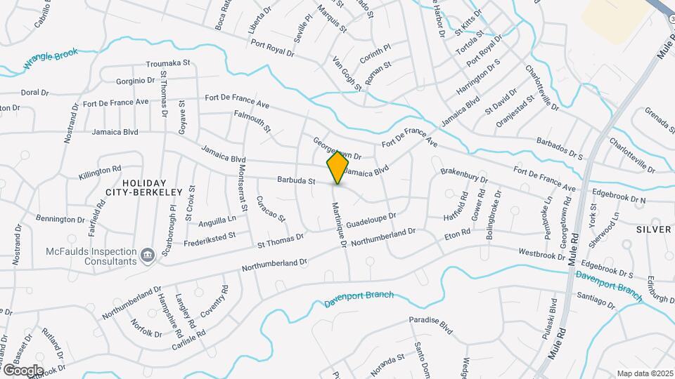 43 Barbuda St Map and Location Details