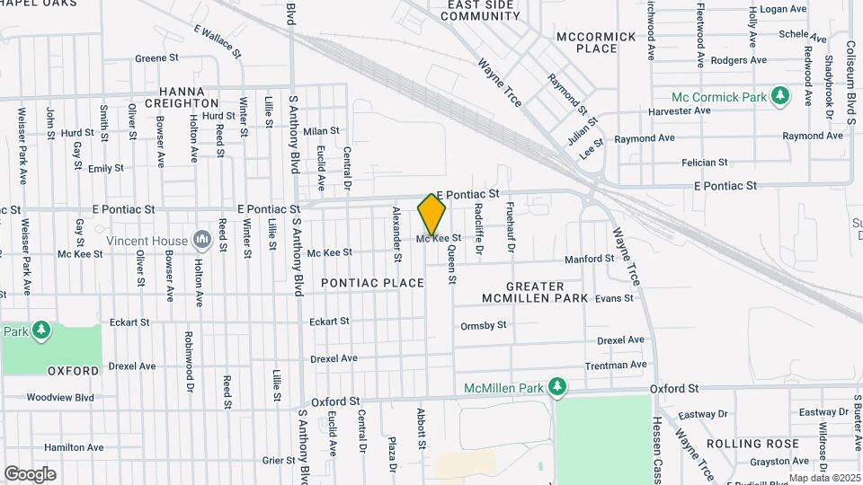 2803 Abbott St Mapa y Detalles de la Ubicación