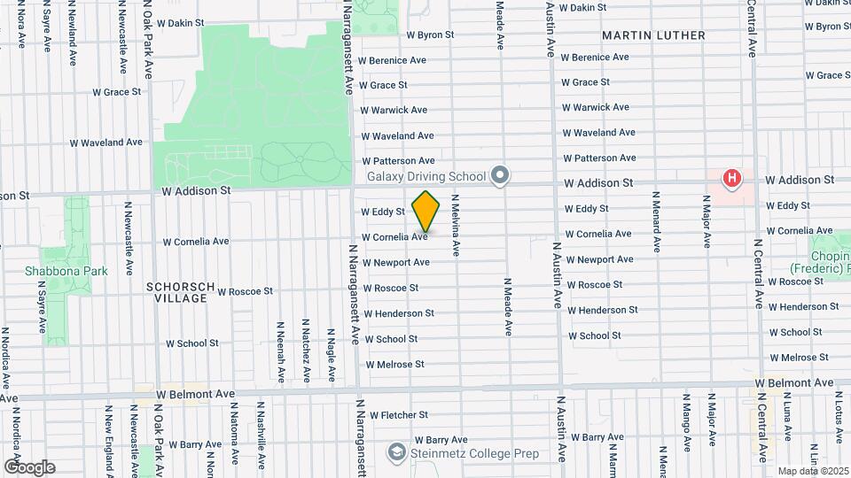 6265 W Cornelia Ave Map and Location Details