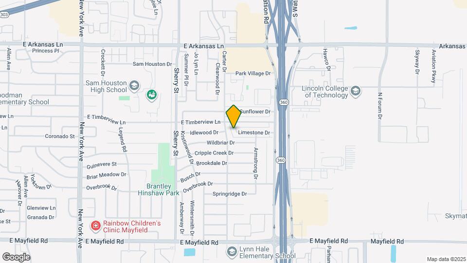 2414 Limestone Dr Map and Location Details