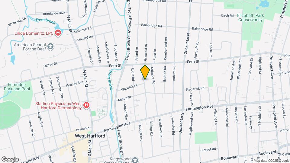 117 Dover Rd Map and Location Details