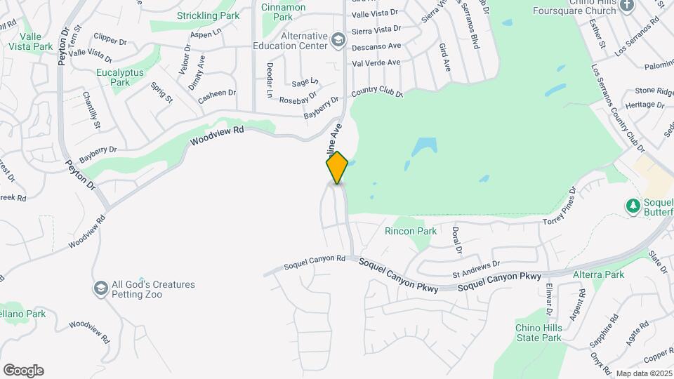 16021 Augusta Dr Map and Location Details