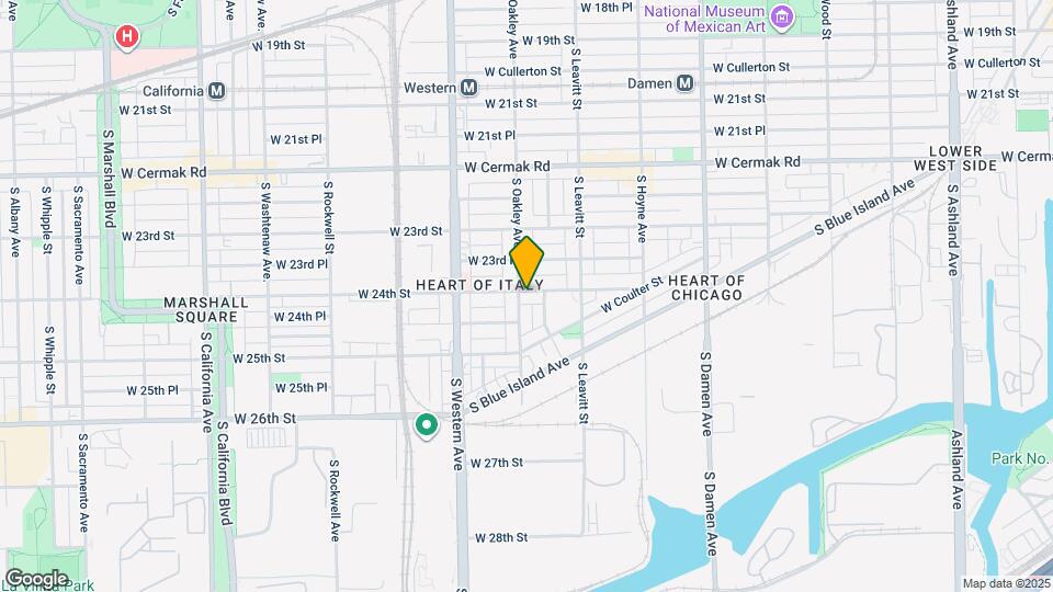 2255 W 24th St Map and Location Details
