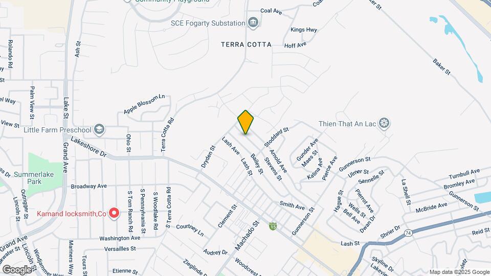 16395 Stevens St Map and Location Details