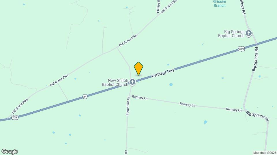 4277 Carthage Hwy Map and Location Details