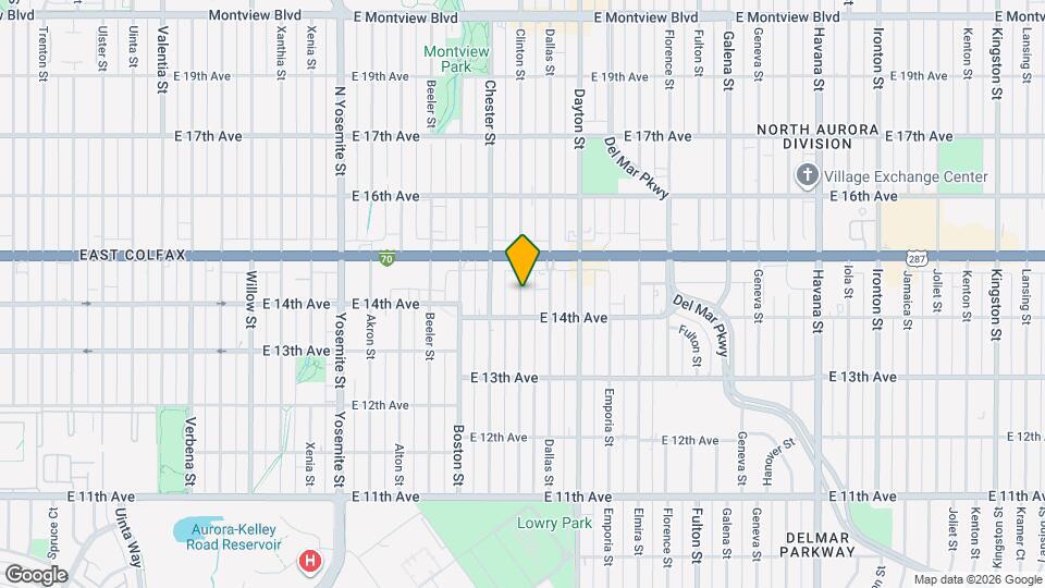 1438 Clinton St, Unit 1438 Mapa y Detalles de la Ubicación