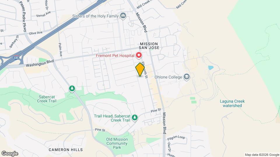 43512 Bryant St, Unit B Mapa y Detalles de la Ubicación