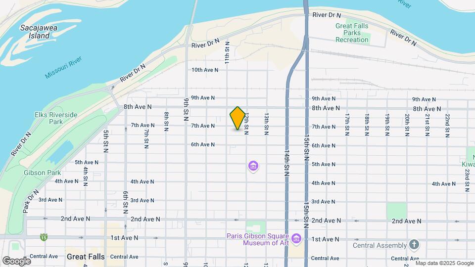 1114 7th Ave N Map and Location Details