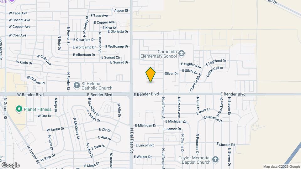1028 E Bender Blvd Map and Location Details