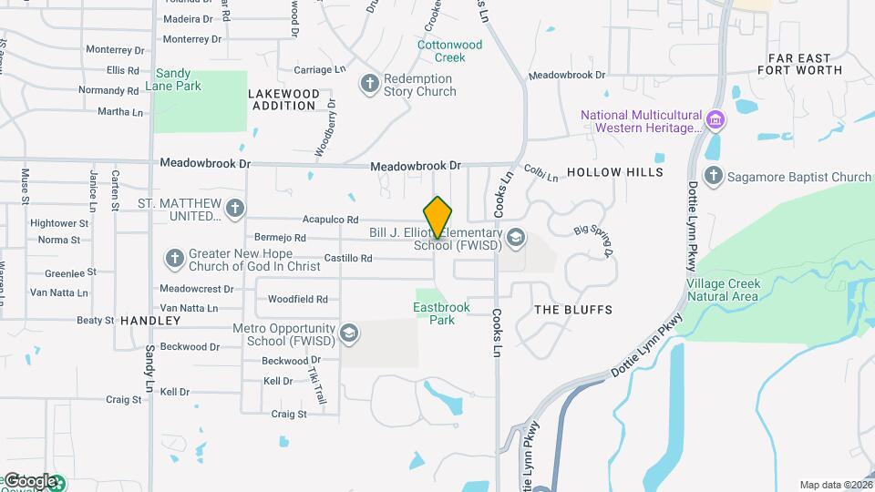 7900 Bermejo Rd Map and Location Details
