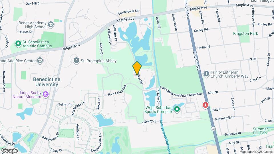5852 Forest View Rd Map and Location Details