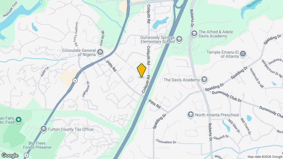 B Map and Location Details