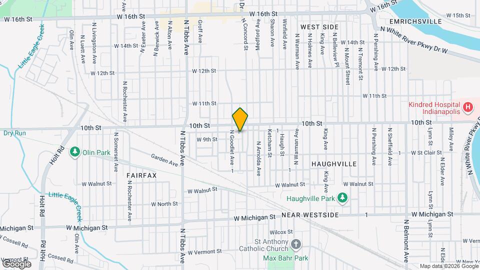 3118 W 9th St Map and Location Details
