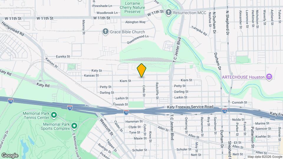 5610 Kiam St Map and Location Details