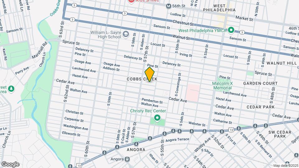 5629 Hazel Ave Map and Location Details