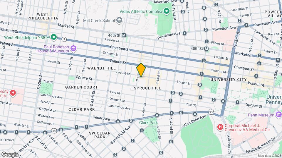 243 S 45th St, Unit Unit 3, 5, or 7 Map and Location Details