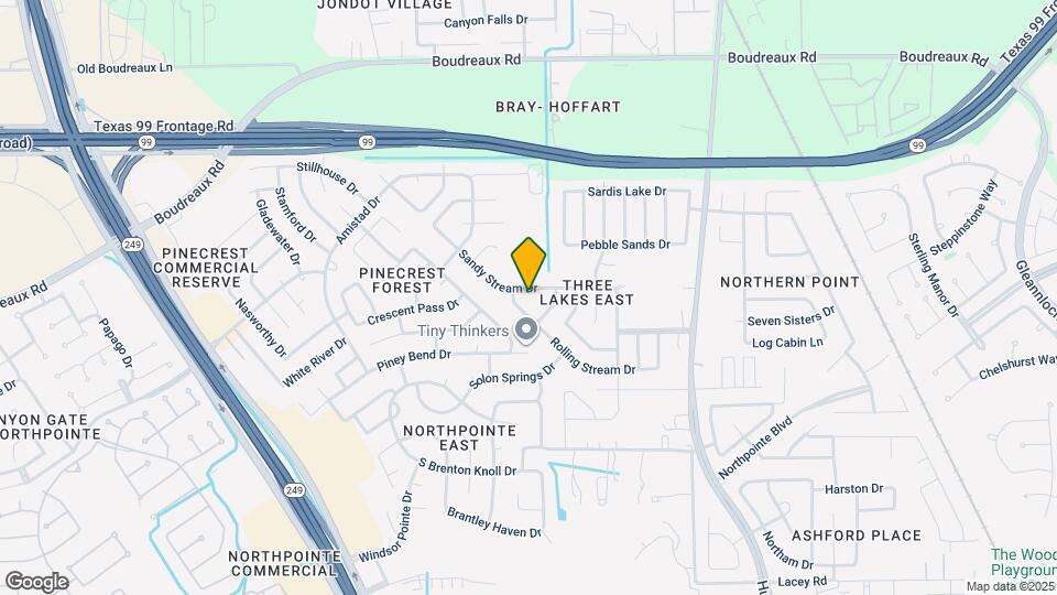 19511 Sandy Stream Ct Map and Location Details