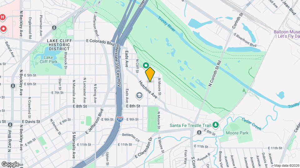 420 N Denley Dr Map and Location Details