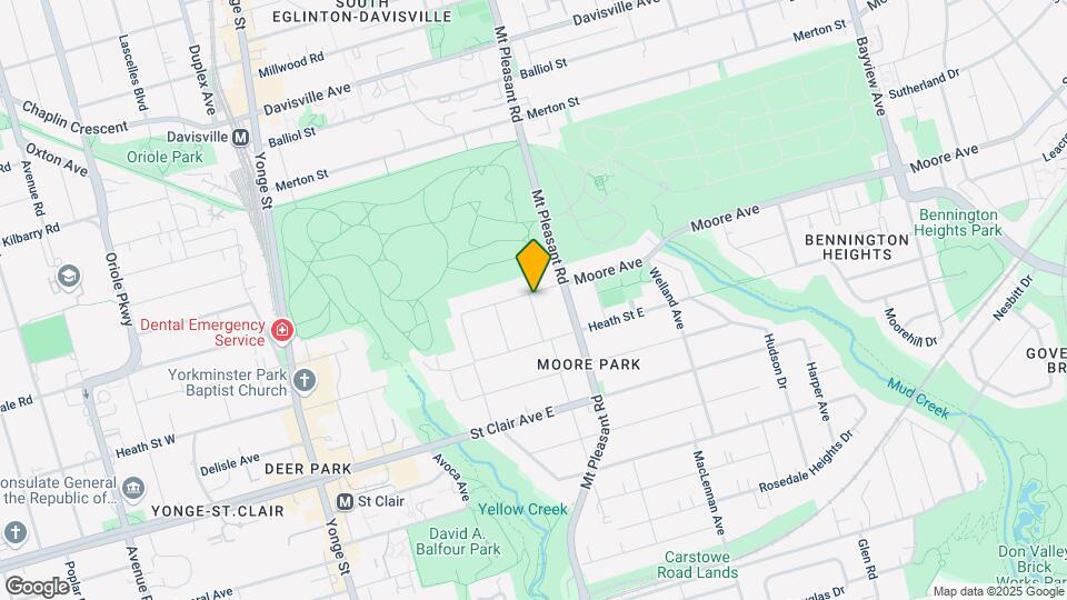 129 Clifton Rd Map and Location Details