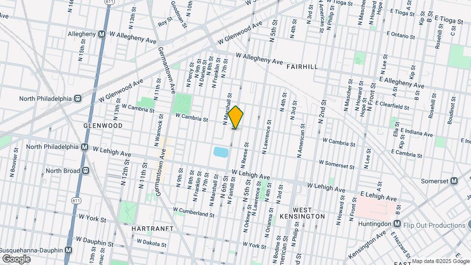 2843 N 6th St Map and Location Details