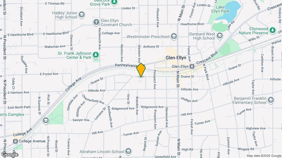 407 Duane St Map and Location Details