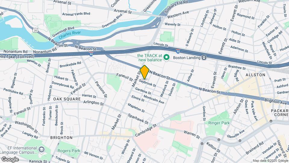 22 Saybrook St, Unit 1 Map and Location Details