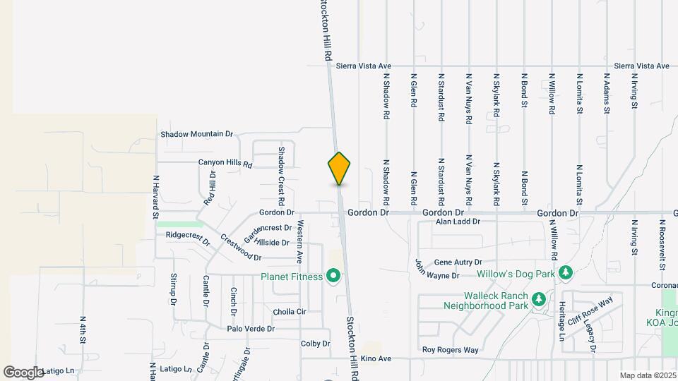 4043 Canyon Hills Rd Map and Location Details
